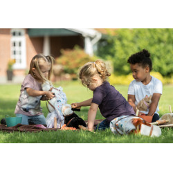 Set di toelettatura HKM in legno Hobby Horsing Naturale Set di toelettatura HKM in legno Hobby Horsing Naturale