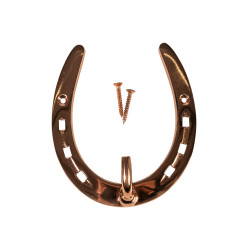 Supporto per ferro di cavallo HKM in ottone Rame Marrone