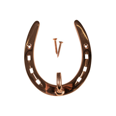Supporto per ferro di cavallo HKM in ottone Rame Marrone