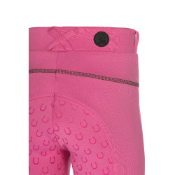 Leggings HKM Claire fondo 1/1 in silicone Rosa Leggings HKM Claire fondo 1/1 in silicone Rosa