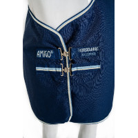 Coperta Horseware Amigo Ripstop 900D Pony Turnout 100g Nero / blu classico Coperta Horseware Amigo Ripstop 900D Pony Turnout 100g Nero / blu classico