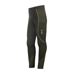 Leggings HKM Claire fondo 1/1 in silicone Grigio verde