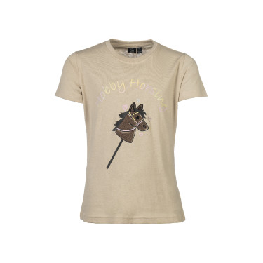 T-Shirt HKM Hobby Horsing Arcobaleno Beige T-Shirt HKM Hobby Horsing Arcobaleno Beige