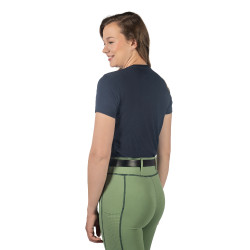 Maglietta HKM Mirror Blu scuro Maglietta HKM Mirror Blu scuro