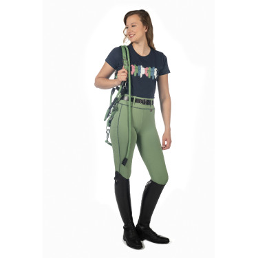 Maglietta HKM Mirror Blu scuro Maglietta HKM Mirror Blu scuro