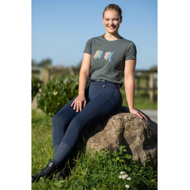 Maglietta HKM Mirror Grigio verde