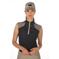 Top funzionale HKM Amalfi Nero / talpa