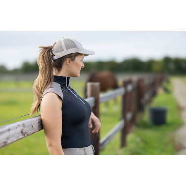 Top funzionale HKM Amalfi Nero / talpa Top funzionale HKM Amalfi Nero / talpa