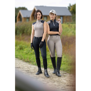 Top funzionale HKM Amalfi Nero / talpa Top funzionale HKM Amalfi Nero / talpa