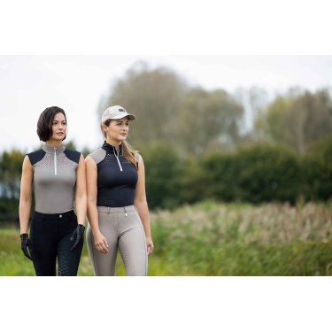 Top funzionale HKM Amalfi Nero / talpa Top funzionale HKM Amalfi Nero / talpa