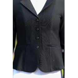 Giacca da concorso HKM Crystal Nero Giacca da concorso HKM Crystal Nero