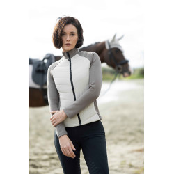 Giacca trapuntata HKM Amalfi Beige / talpa Multicolore Giacca trapuntata HKM Amalfi Beige / talpa Multicolore