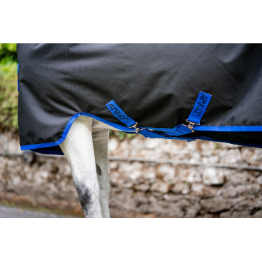 Coperta Horseware Amigo Ripstop 900D Turnout 200g Nero / blu classico
