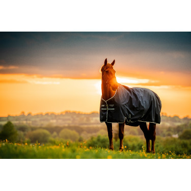 Coperta Horseware Amigo Ripstop 900D Turnout 200g Marine witney Blu marino