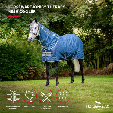 Coperta Horseware Ionic Therapy Mesh Cooler Coperta Horseware Ionic Therapy Mesh Cooler