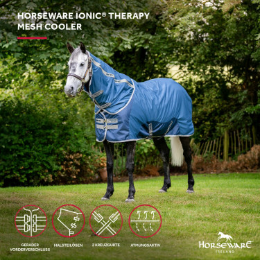 Coperta Horseware Ionic Therapy Mesh Cooler Coperta Horseware Ionic Therapy Mesh Cooler
