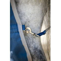 Coperta Horseware Ionic Therapy Turnout 100g Bleu imperial / argent /Marine Blu Coperta Horseware Ionic Therapy Turnout 100g Bleu imperial / argent /Marine Blu