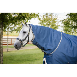 Coperta Horseware Ionic Therapy Turnout 100g Bleu imperial / argent /Marine Blu Coperta Horseware Ionic Therapy Turnout 100g Bleu imperial / argent /Marine Blu