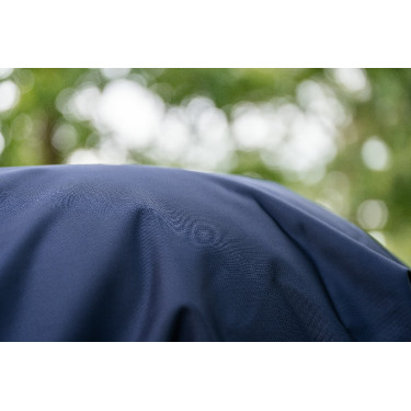 Coperta Horseware Rambo 1680D Turnout 50g Marino / temporale / grigio argento Blu marino