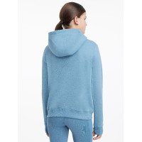 Felpa con cappuccio LeMieux Classica Young Rider Blu ghiaccio