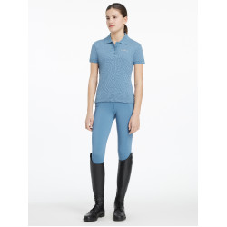 Polo LeMieux Young Rider Classico Blu ghiaccio