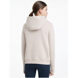 Felpa con cappuccio LeMieux Classica Young Rider Pietra Grigio