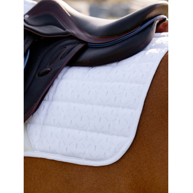 Sottosella LeMieux Square Eurojump Self-Cool 3D Bianco