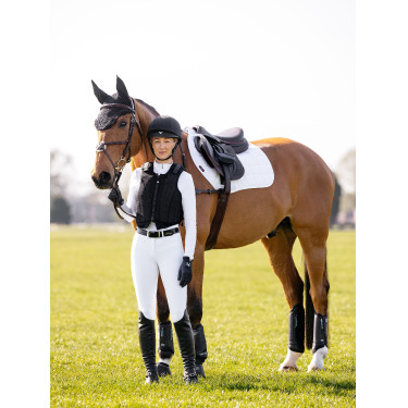 Sottosella LeMieux Square Eurojump Self-Cool 3D Bianco