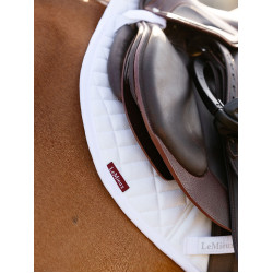 Sottosella ammortizzante LeMieux Square Close Contact Self-Cool Bianco Sottosella ammortizzante LeMieux Square Close Contact Self-Cool Bianco