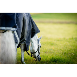 Coperta Horseware Rambo 1680D Turnout Plus 100g Marino / temporale / grigio argento Blu marino Coperta Horseware Rambo 1680D Turnout Plus 100g Marino / temporale / grigio argento Blu marino