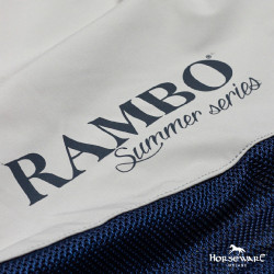 Coperta Horseware Rambo Summer Series V-Front Marina / grigio Blu Coperta Horseware Rambo Summer Series V-Front Marina / grigio Blu