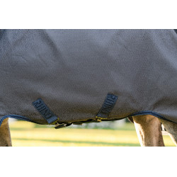 Coperta Horseware Rhino Hexstop Plus Pony Turnout 0g Grigio / indaco / blu navy