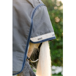 Coperta Horseware Rhino Hexstop Plus Pony Turnout 0g Grigio / indaco / blu navy