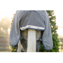Coperta Horseware Rhino Hexstop Plus Pony Turnout 0g Grigio / indaco / blu navy