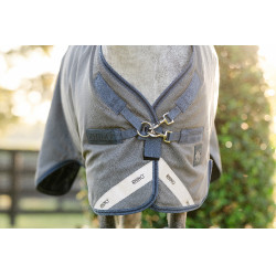 Coperta Horseware Rhino Hexstop Plus Pony Turnout 100g Grigio / indaco / blu navy Coperta Horseware Rhino Hexstop Plus Pony Turnout 100g Grigio / indaco / blu navy