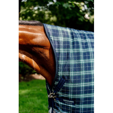 Coperta Horseware Rhino Wug Turnout 0g Hunter check /Marine / vert Motivi