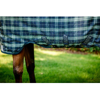 Coperta Horseware Rhino Wug Turnout 0g Hunter check /Marine / vert Motivi Coperta Horseware Rhino Wug Turnout 0g Hunter check /Marine / vert Motivi
