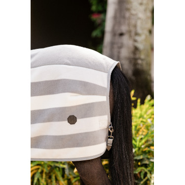 Coperta in pile Horseware Newmarket Poney Fleece Cooler Carbone di legna Witney Grigio Coperta in pile Horseware Newmarket Poney Fleece Cooler Carbone di legna Witney Grigio