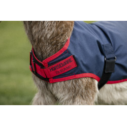 Coperta per capra Horseware 0g Blu navy / rosso Coperta per capra Horseware 0g Blu navy / rosso