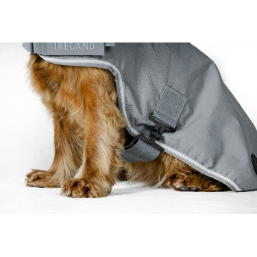 Coperta per cane Horseware Newmarket Carbone di legna Witney Grigio