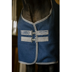 Coperta asciugante Horseware Rambo Techni Waffle Cooler Marino / temporale / grigio argento Blu marino Coperta asciugante Horseware Rambo Techni Waffle Cooler Marino / temporale / grigio argento Blu marino