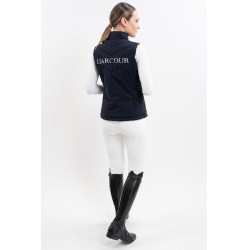 Gilet senza maniche Harcour Pola donna Marino / bianco Blu