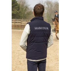 Gilet senza maniche Harcour Pona uomo Marino / bianco Blu