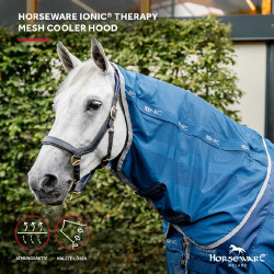 Scaldacollo Horseware Ionic Therapy Mesh Cooler Bleu imperial / argent /Marine Blu Scaldacollo Horseware Ionic Therapy Mesh Cooler Bleu imperial / argent /Marine Blu