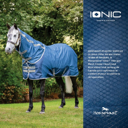 Scaldacollo Horseware Ionic Therapy Mesh Cooler Bleu imperial / argent /Marine Blu Scaldacollo Horseware Ionic Therapy Mesh Cooler Bleu imperial / argent /Marine Blu