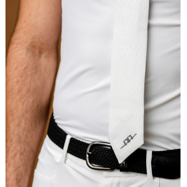 Cravatta Horseware AA MotionLite Tie Bianco