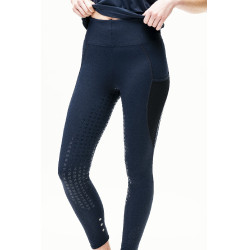 Leggings da equitazione Horseware Formfit full seat Marina Blu marino