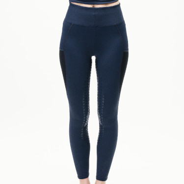 Leggings da equitazione Horseware Formfit full seat Marina Blu marino