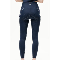 Leggings da equitazione Horseware Formfit full seat Marina Blu marino