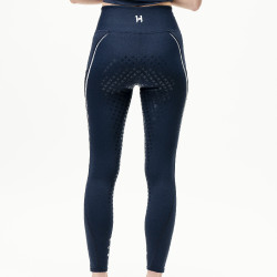 Leggings da equitazione Horseware Formfit full seat Marina Blu marino